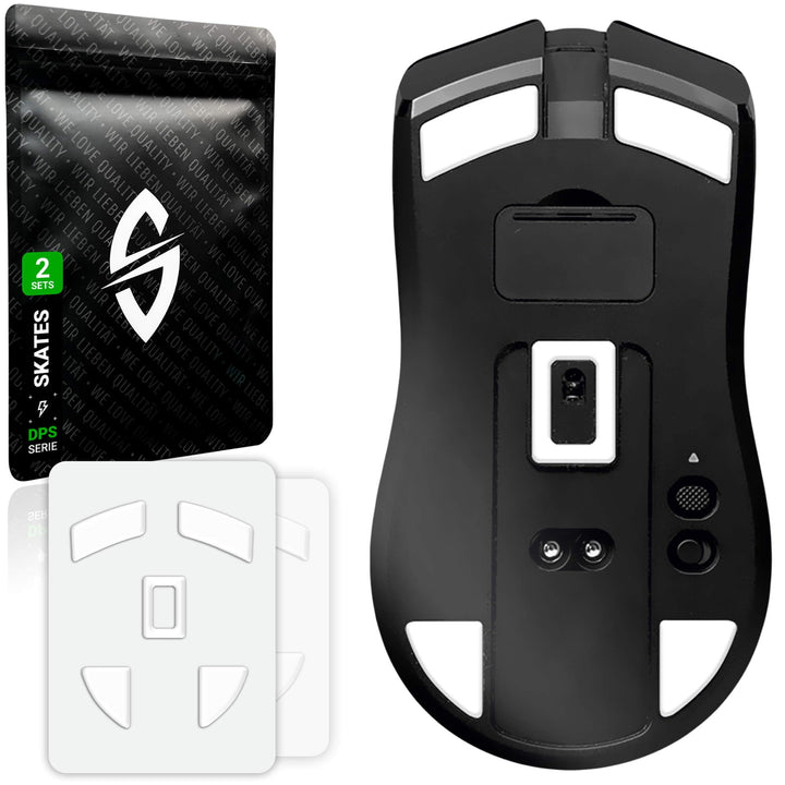 SensoryBoost DPS Glides (2er Set) kompatibel mit Razer Viper Ultimate - Ultra Schnell, Abgerundet, L