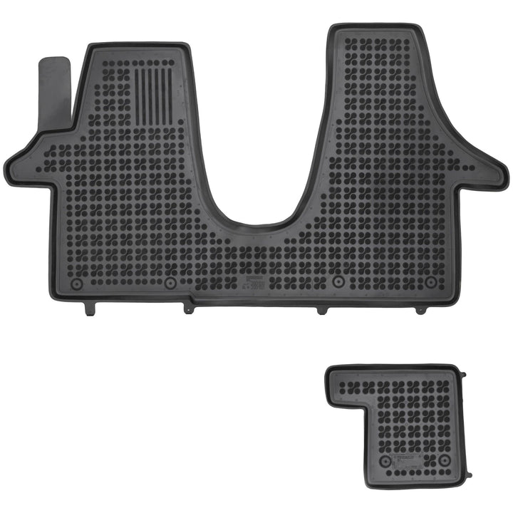 SMK Auto fussmatten gummimatten passt für Volkswagen T5 2003-2015 fussmatten Auto für alle Jahreszei