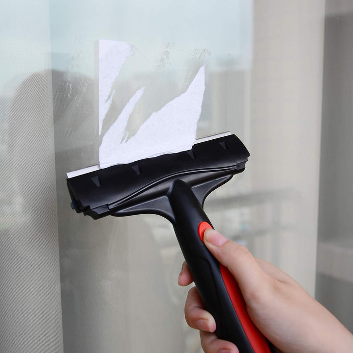 Ehdis Tapetenentferner(den Stiel zu verlängern) mit 10 Klinge, Fenster Schaber, Fensterschaber Profi