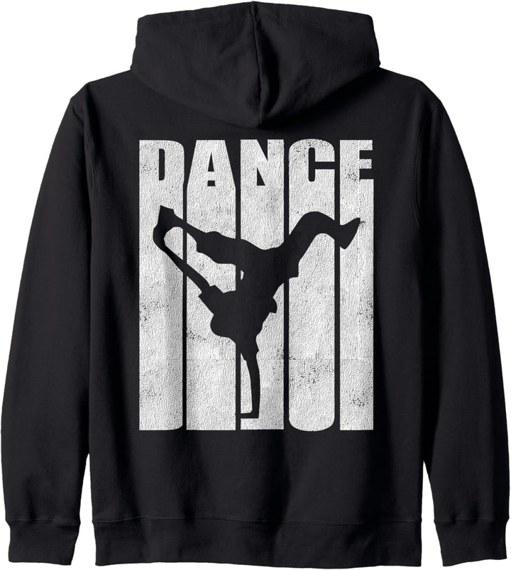 Hip Hop Dance Breakdance Hoodie RÜCKENDRUCK Cooler Kapuzenjacke