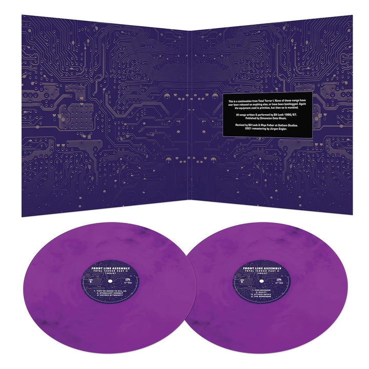 Total Terror Part 2 1986/87 (Purple/Marble), Vinyl