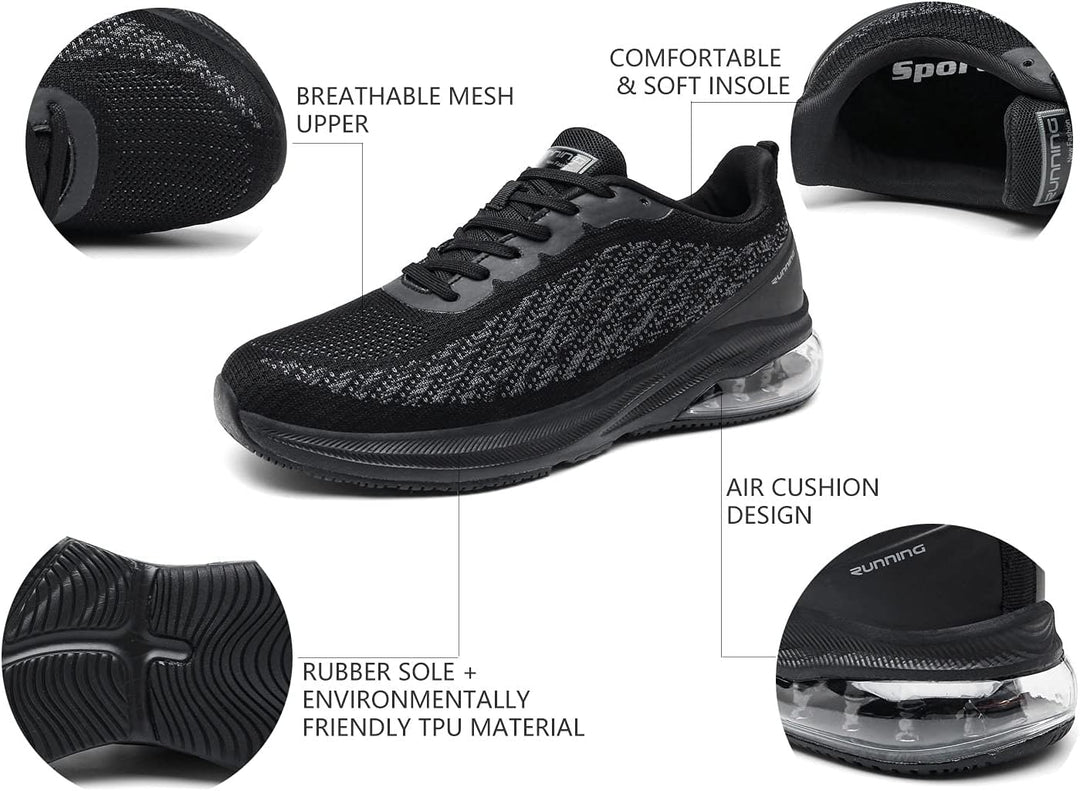 frysen Herren Damen Sportschuhe Fitness Schuhe Running Sneaker Sport Sneakers Laufschuhe Trekkingsch
