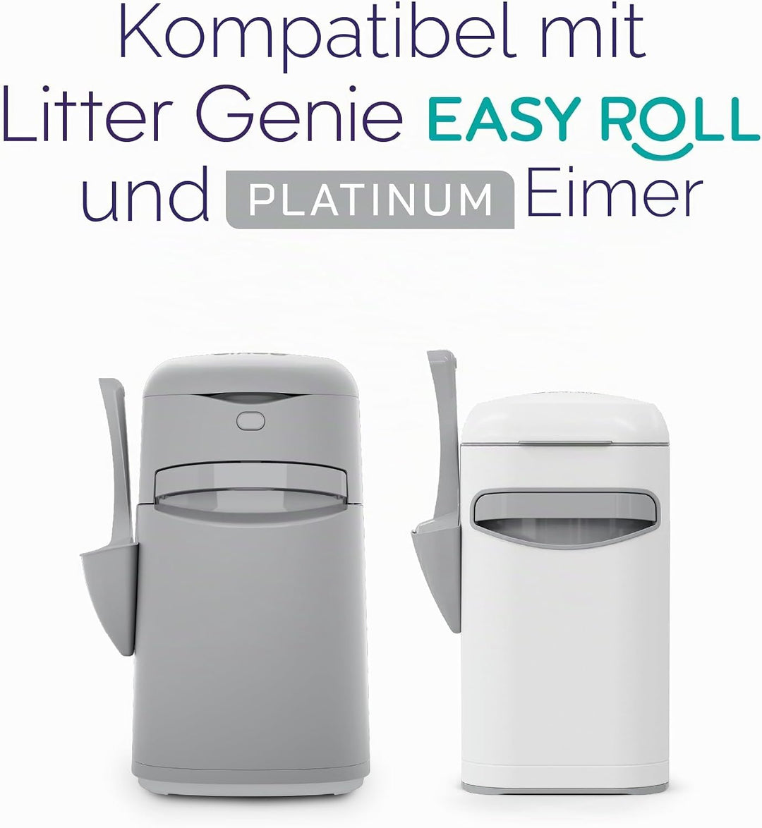 Litter Genie Easy Roll Nachfüller, Katzenstreu Entsorgungssystem, ultimative Geruchskontrolle, mühel
