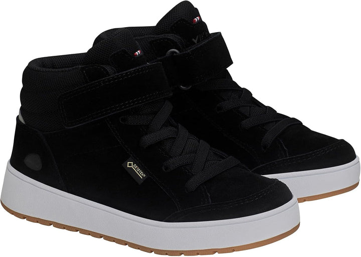 Viking Unisex Kinder Eagle Light GTX Sneaker 33 EU Schwarz, 33 EU Schwarz