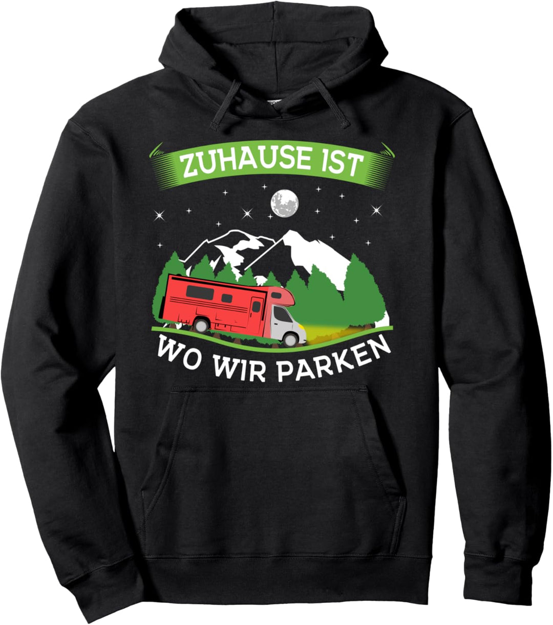 Campen Wohnmobil T-Shirt Natur und Reisen Reisemobil Camper Pullover Hoodie