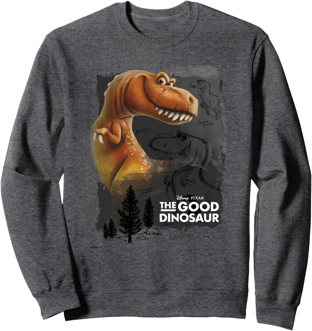 Disney Pixar Good Dinosaur Ramsey Poster Sweatshirt