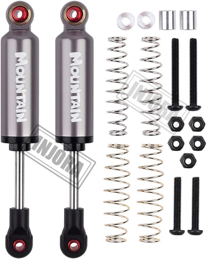 INJORA RC Stossdämpfer RC Shock Absorber RC Dämpfer Set für 1/10 RC Truck Crawler Axial SCX10 90046