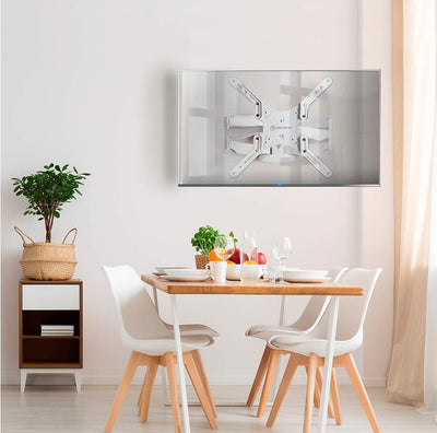 ONKRON TV Wandhalterung schwenkbar neigbar für 37-70 Zoll Flach&Curved LED Bildschirm bis zu 36,4 kg