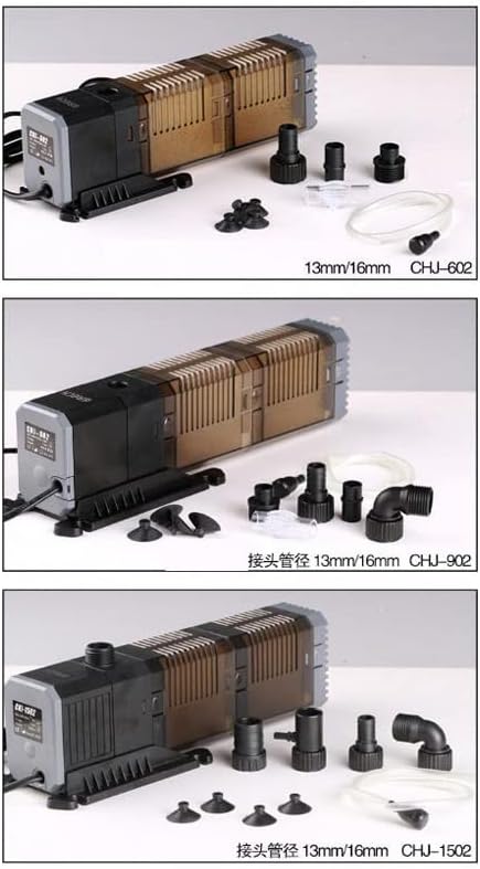 LONDAFISH Aquarium Filter 3-in-1 Aquarium Tauchpumpe Wasserpumpe für Aquarium 8W 20W 25W (CHJ-902 /