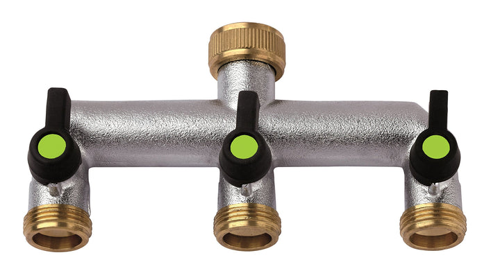 S & M 550256 Triple 3 Wege-Ventil 3/10,2 cm X 3/10,2 cm