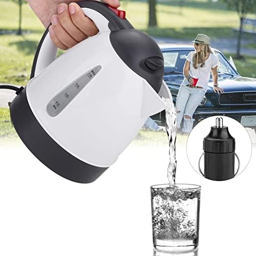 Tragbarer Auto Wasserkocher für LKW, 24V DC, 250W, 1000ml, Reise Zigarettenanzünder, Automatische Ab