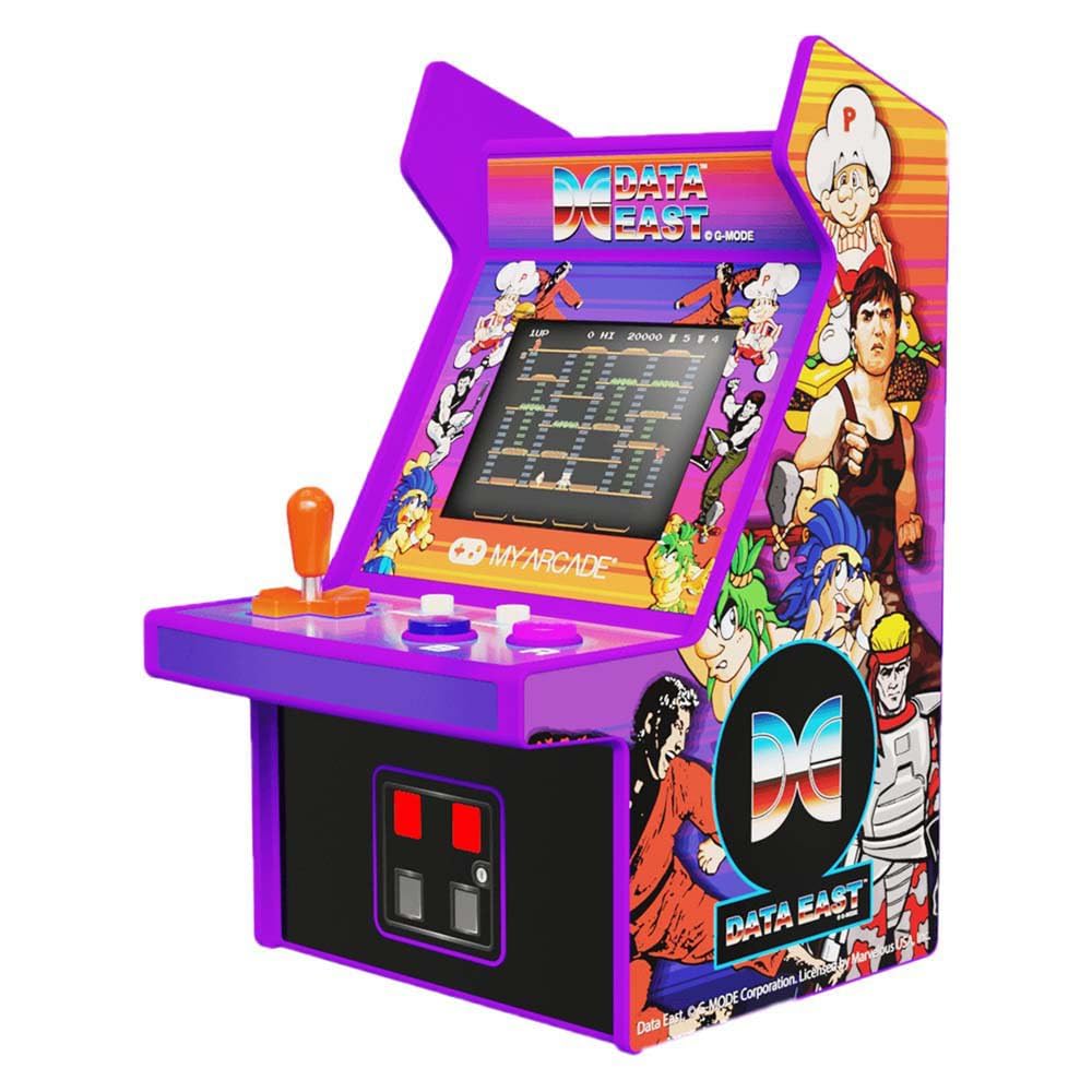 My Arcade Data East Hits Micro-Player: 17,3 cm (6,8 Zoll) voll spielbare Mini-Arcade-Maschine mit 30