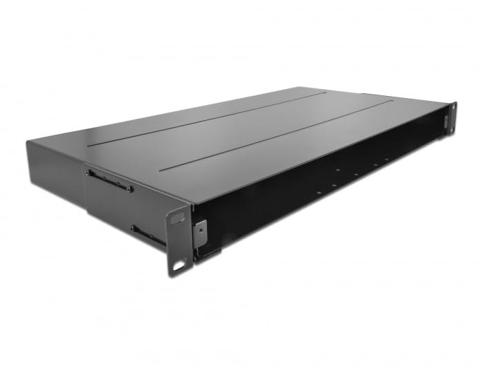 Delock 19″ Glasfaser Spleissbox 48 Fasern
