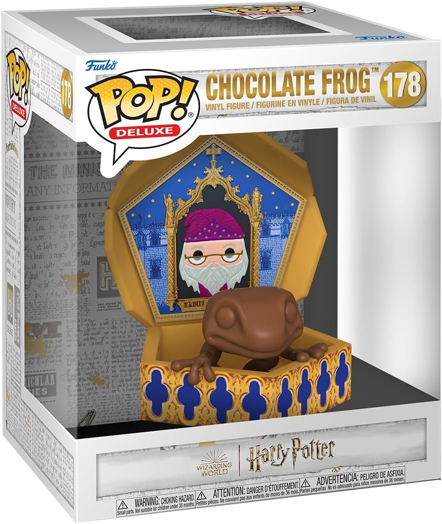 Funko Pop! Deluxe: Harry Potter 6 - Chocolate Frog- Vinyl-Sammelfigur - Geschenkidee - Offizielle Ha