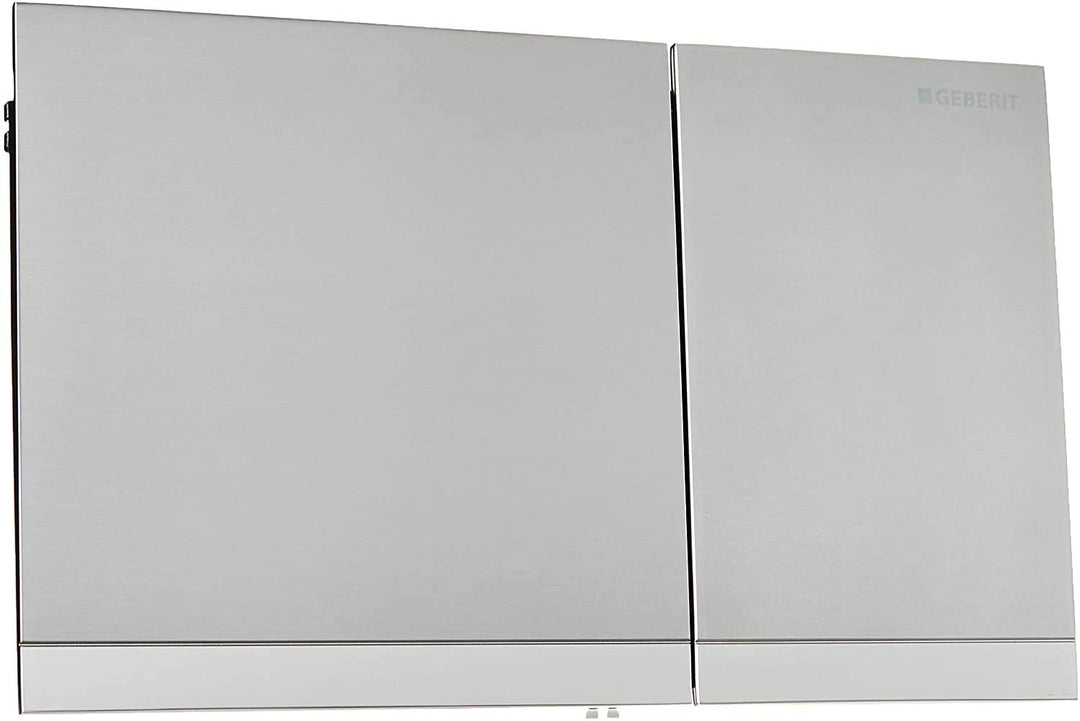 GEBERIT 115796GH1 Abdeckplatte SIGMA 60 115.796.GH.1 für Spülkasten Unterputz 320, 2-Mengenspülung,