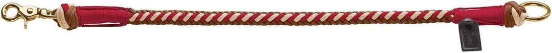 HUNTER 67848 Halsung Tinnum, 190 g Rot / Beige M-L, Rot / Beige M-L