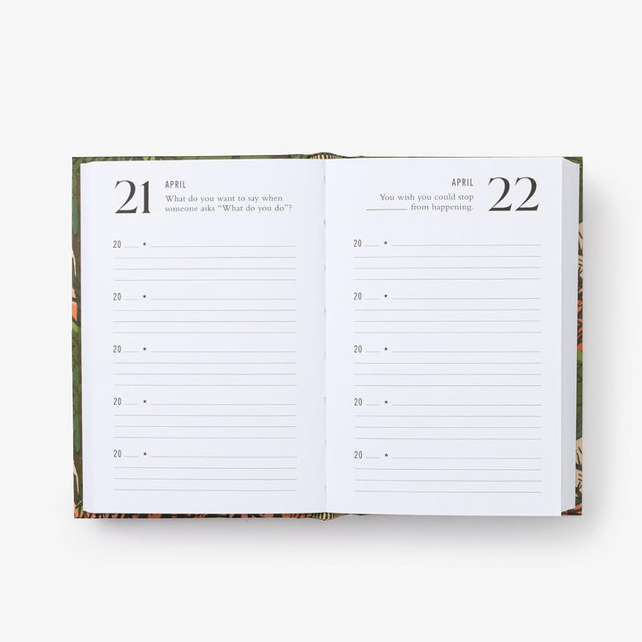 Q&A a Day Woodland: 5-Year Journal, Gebundenes Buch