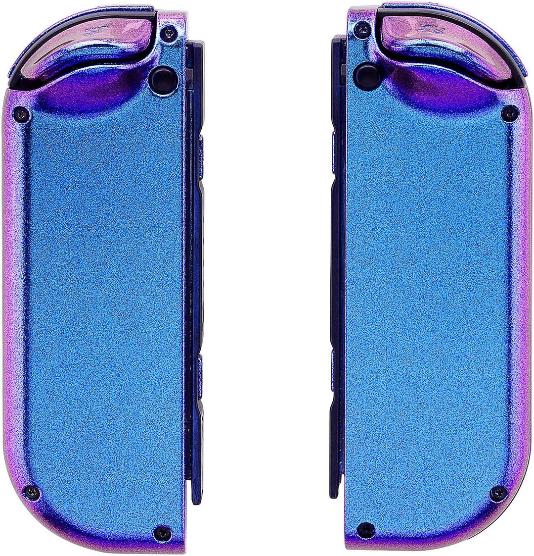 eXtremeRate NS Joycon Hülle & Buttons, DIY-Ersatz Gehäuse D-Pad Ver. Case Grips & Knöpfe Skin Shell