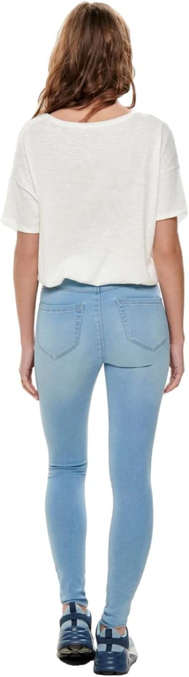 ONLY Female Skinny Jeans ONLROYAL Mittlere Taille Skinny Fit Jeans M / 32L Blauhell, M / 32L Blauhel