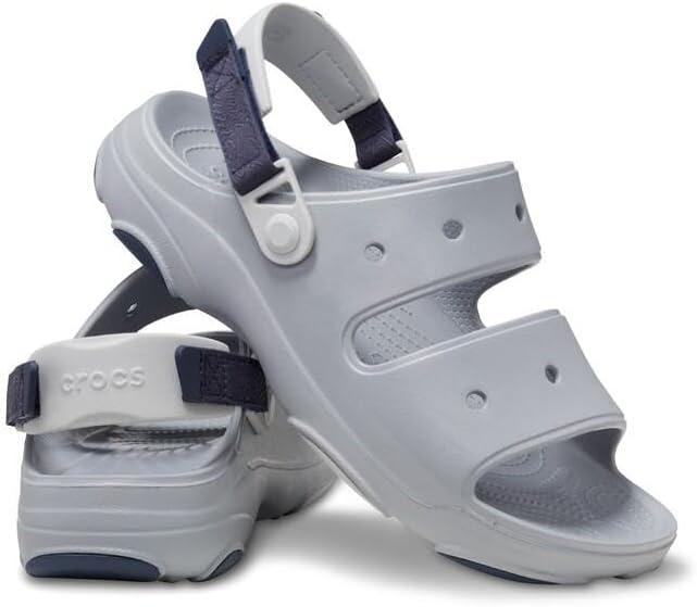 Crocs Unisex Classic All-Terrain Sandale 46/47 EU Hellgrau, 46/47 EU Hellgrau