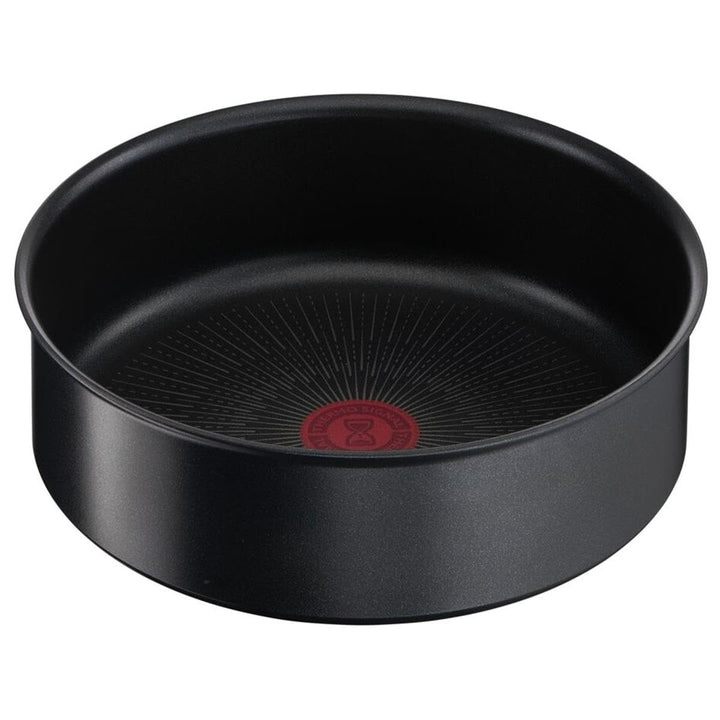 Tefal L7633502 Ingenio Unlimited Kochtopf mit abnehmbarem Griff, 24 cm, stapelbar, platzsparend, ant