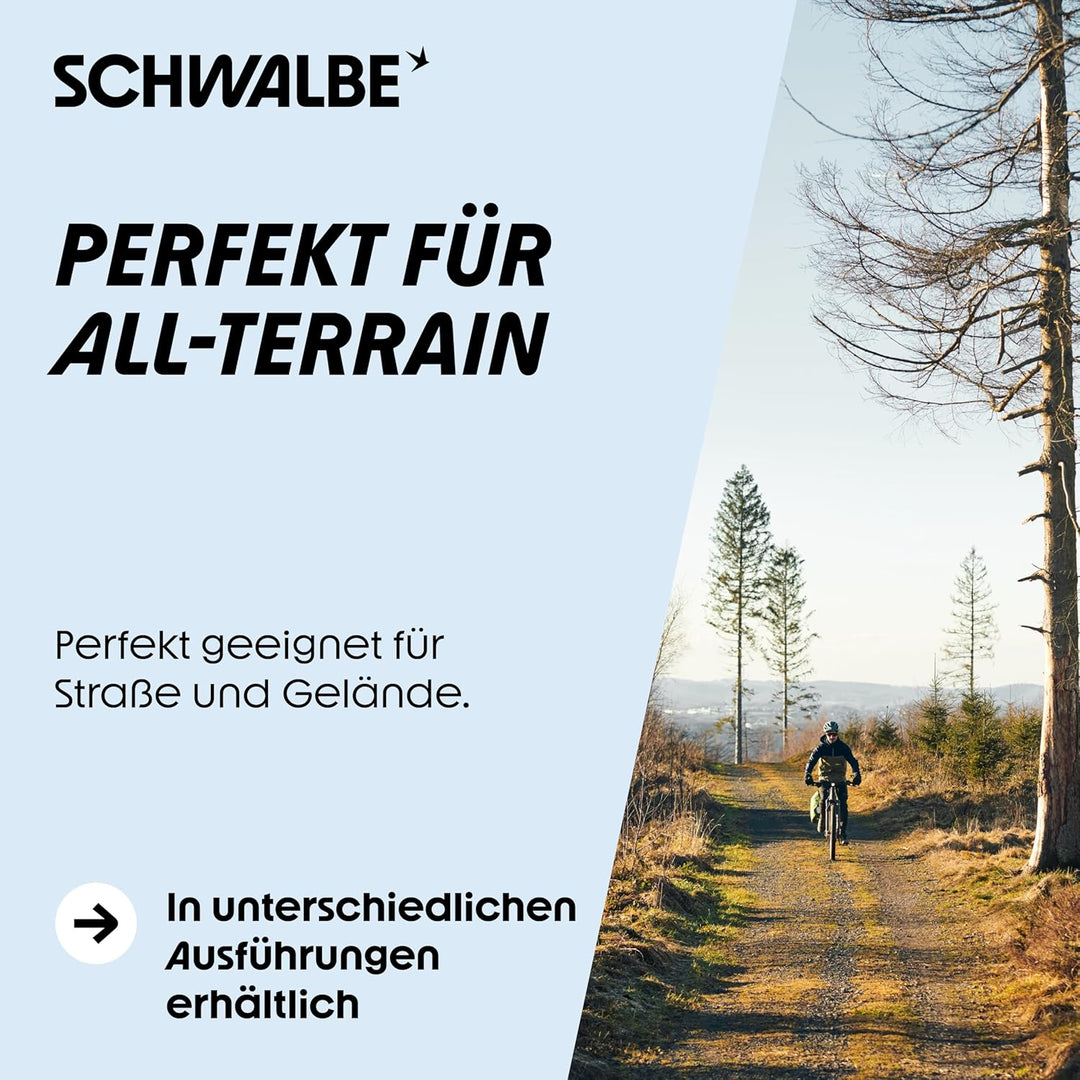 Schwalbe Smart Sam Fahrradreifen 27.5x2.60 ADDIX – DD, RaceGuard – Black+Reflex, 27.5x2.60 ADDIX – D