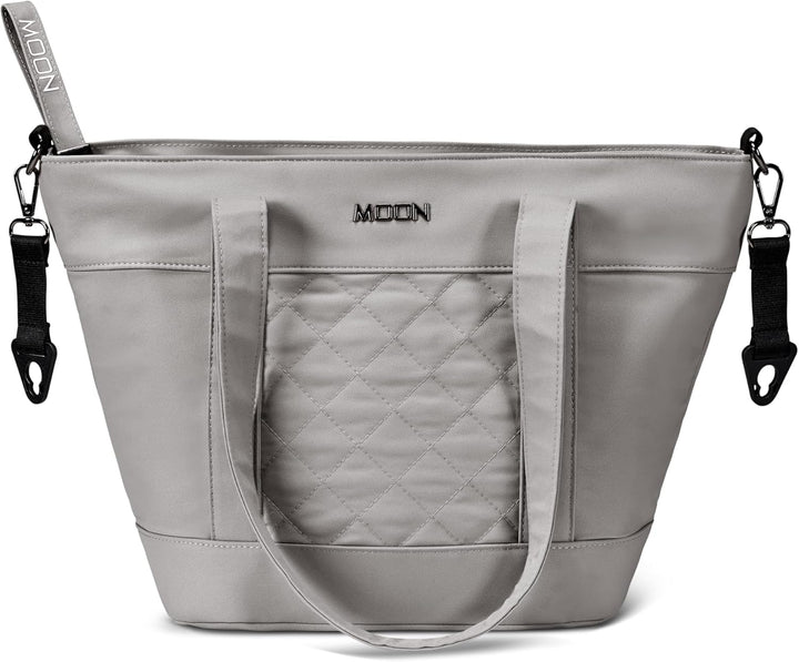 MOON Wickeltasche V-Shape sand Grau, Grau