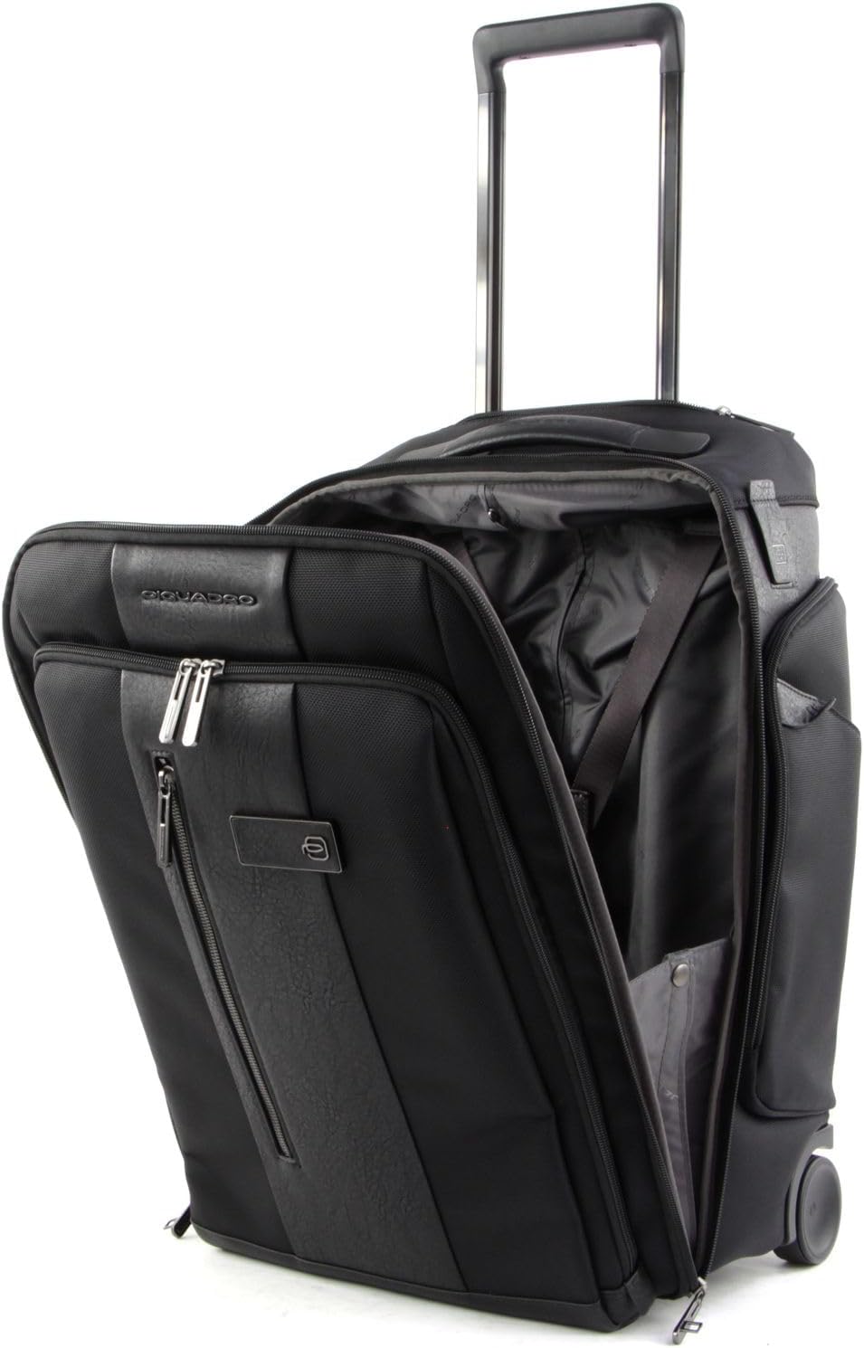 Piquadro Brief 2-Rollen Rucksacktrolley 53 cm Laptopfach