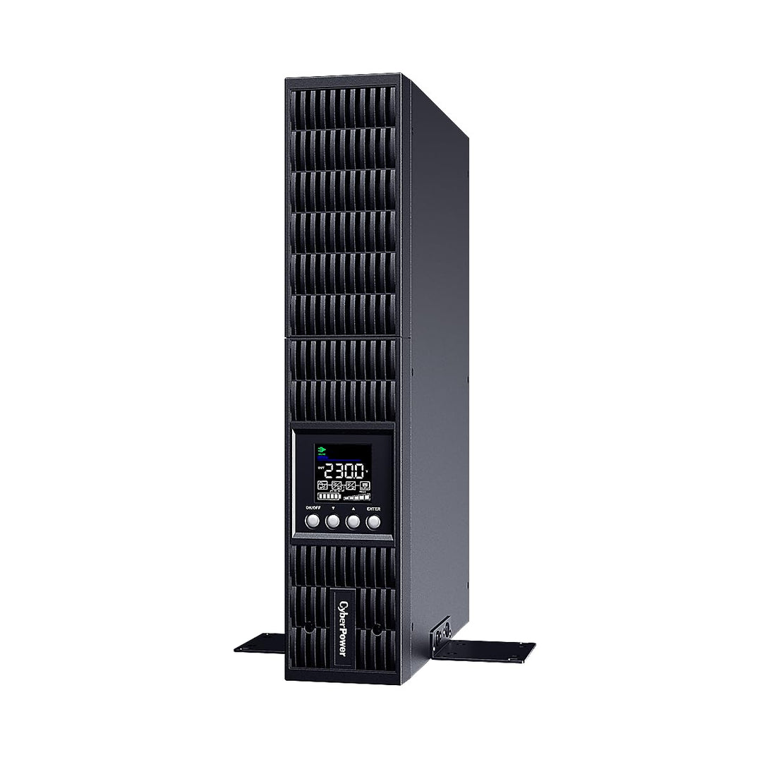 CyberPower OLS1000ERT2UA-B Doppelwandler Online USV 1000VA/900W, Tower/Rack 2U schwarz, Reine Sinusw