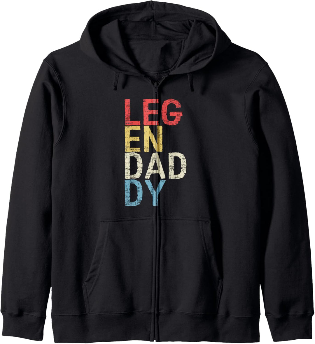 Legendaddy Papa Legendär Vater Vatertag Retro Vintage Kapuzenjacke