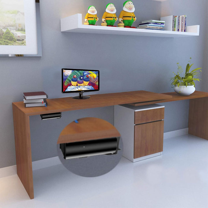 HFTEK - Multifunktioneller Halter für Mini-PC, Montage an Monitorständer oder VESA 75x75 / 100x100,