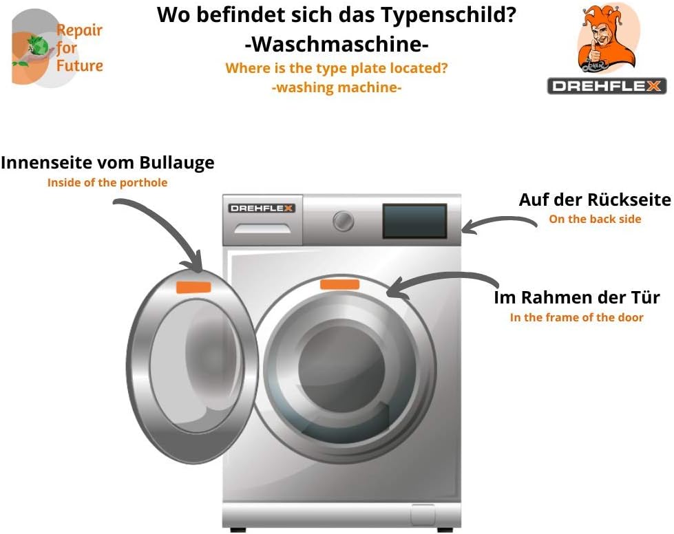 TM06 - Türdichtung für diverse Geräte von Bosch Siemens und Co. - passt für Teile-Nr. 00361127 / 361