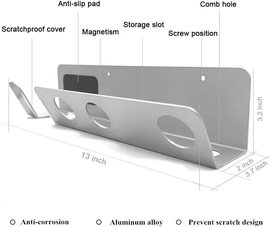 Luchs Wandhalterung - Organizer für Dyson Supersonic Haartrockner, Halterung, Fönhalter und Wandhalt