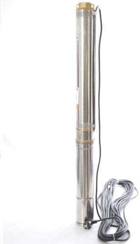 Tiefbrunnenpumpe Brunnenpumpe 4" 99 mm bis 4500 l/h 0,75kW 8,4 bar