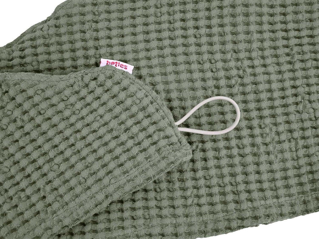 beties - PUR.NATURE - Sauna Haarturban - One Size; PREMIUM-Halbleinen Qualität (europäischer Flachs)