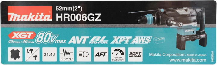 Makita HR006GZ Akku-Kombihammer SDS-MAX 2x40V max. (ohne Akku, ohne Ladegerät)