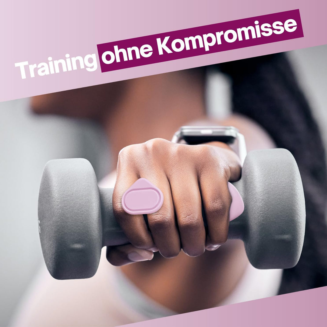 Anti Slip Gym-Grips – Rutschfeste Griffpads zur Hornhautvermeidung bei Krafttraining, Klimmzügen, Ha