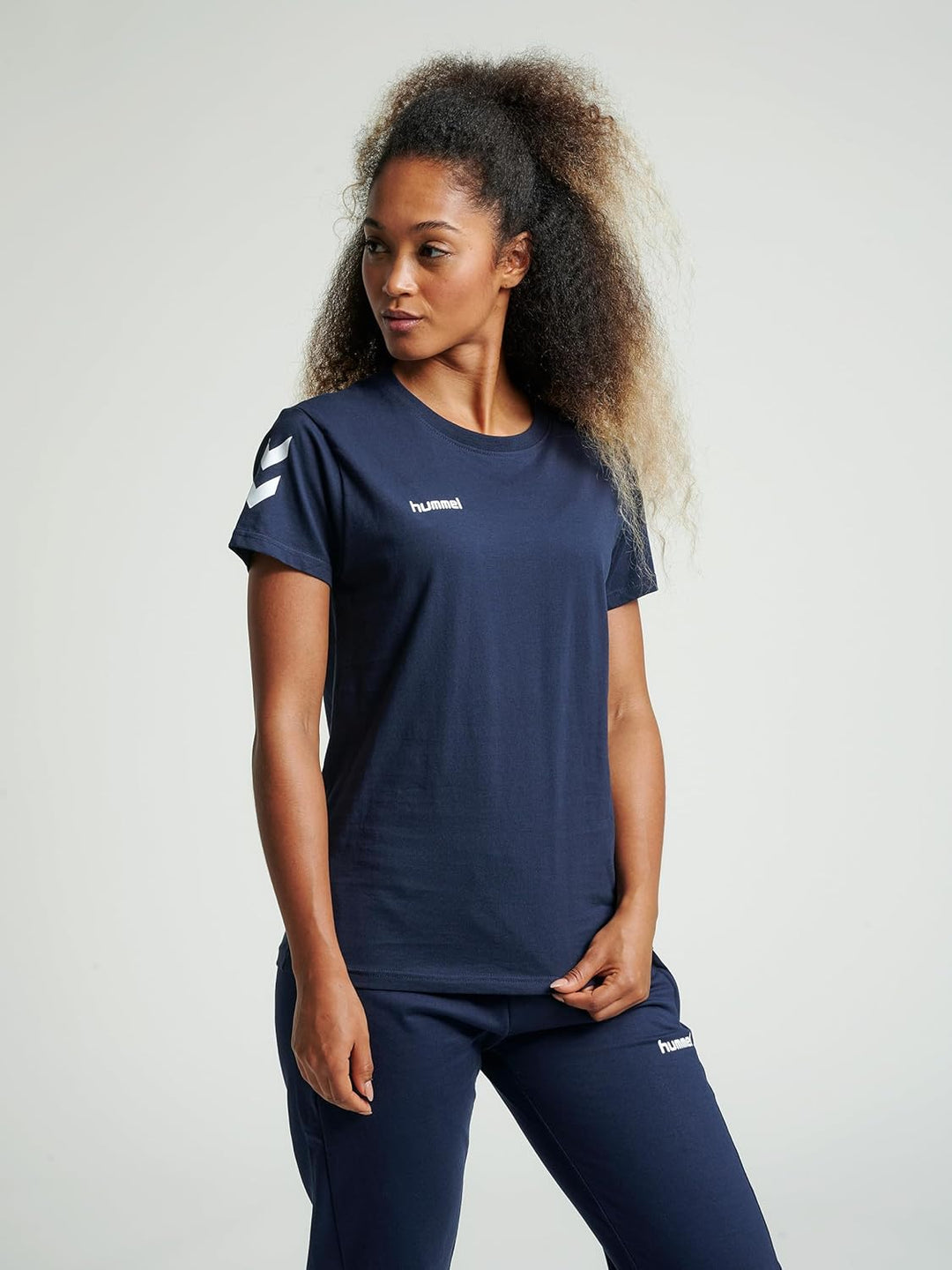 hummel T-Shirt Hmlgo Damen XS Marine, XS Marine