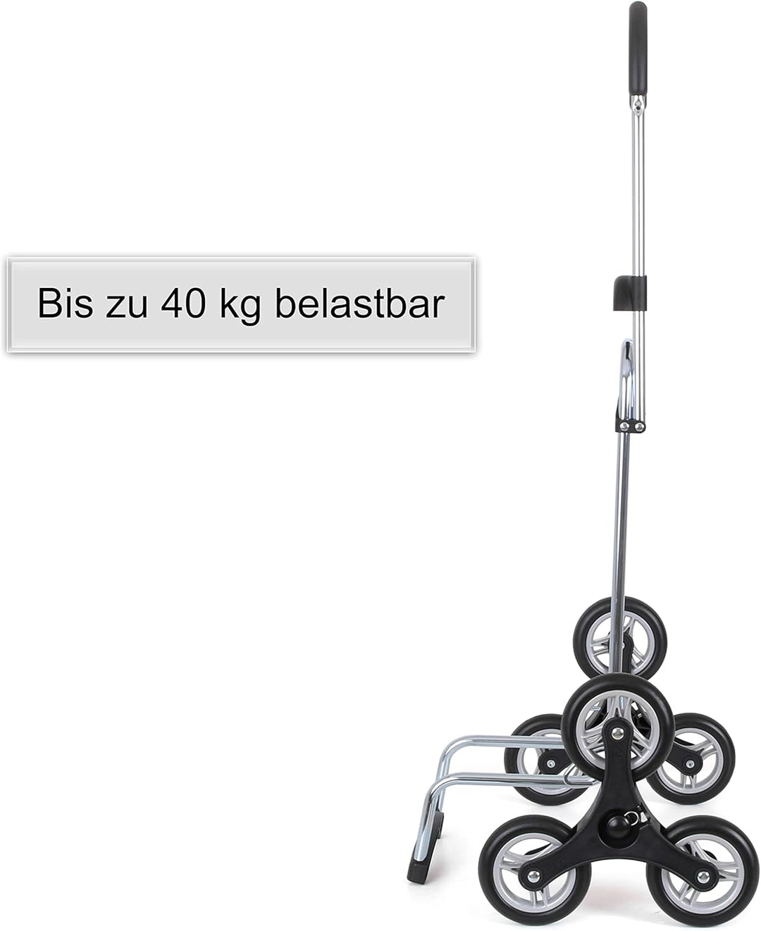 ANDERSEN Einkaufstrolley - Treppenst. Scala Sh. Sofia rot 43 L einkaufen, gross, leichtgängig, Räder