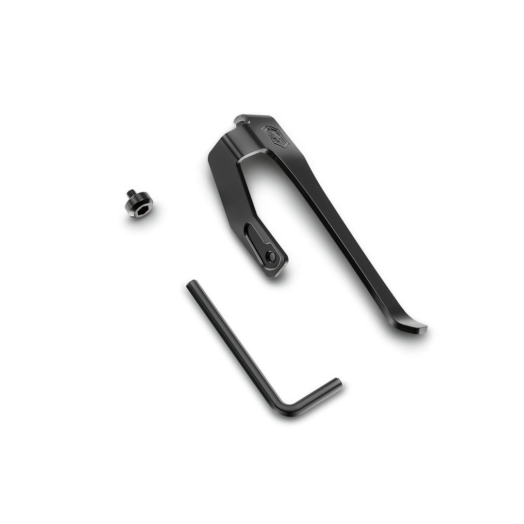 Victorinox Trage-Clip für Swiss Tool BS, Multifunktionstool, Taschen Werkzeug, Schwarz, 59 mm
