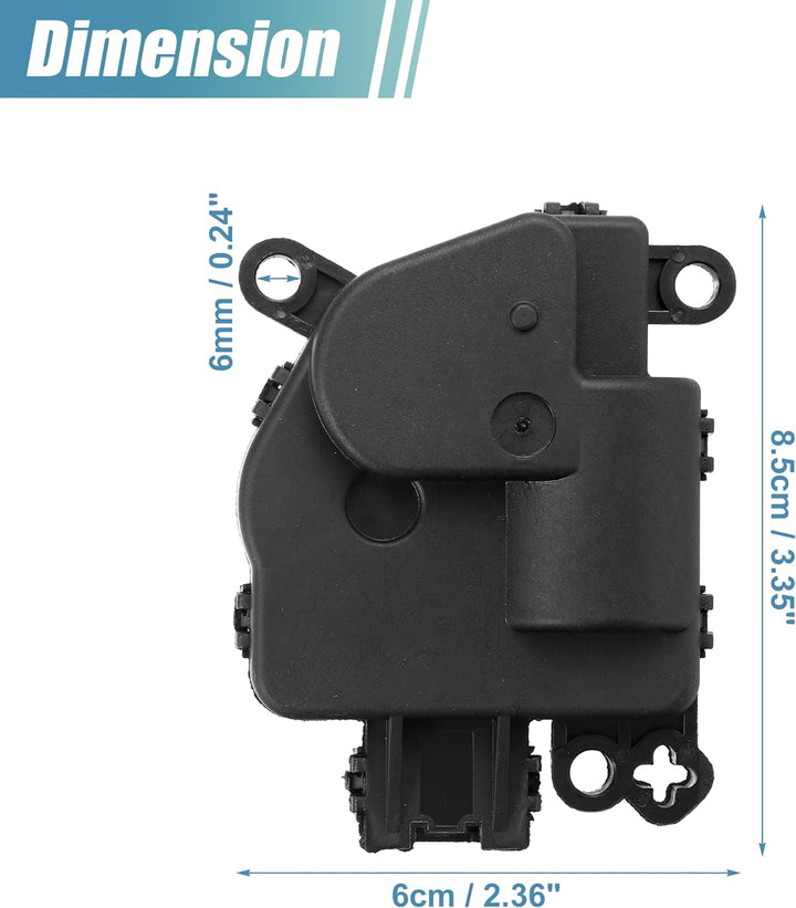 X AUTOHAUX AC Temperatur Heizung Mischklappe Betätiger 68079488AA
