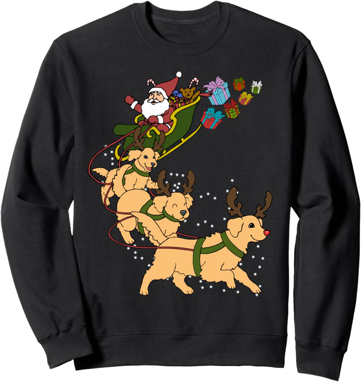Golden Retriever Weihnachts Sweatshirt