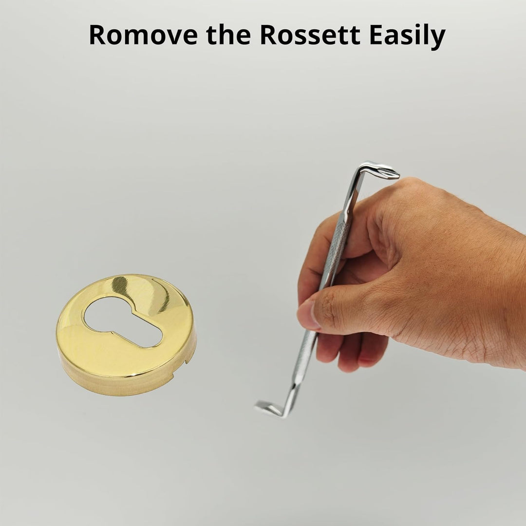 Rosette Lifter for Rosette Clip/Rosettenheber für Rosettenclip-Setzer, Z-förmiger magnetischer Schra