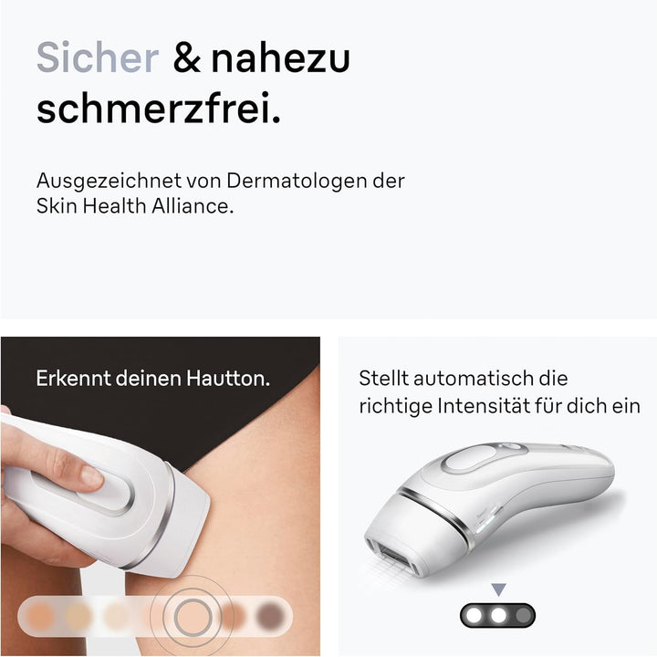 Braun IPL Silk Expert Pro 3 Haarentfernungsgerät Damen, sichtbare Haarentfernung, Designed In German
