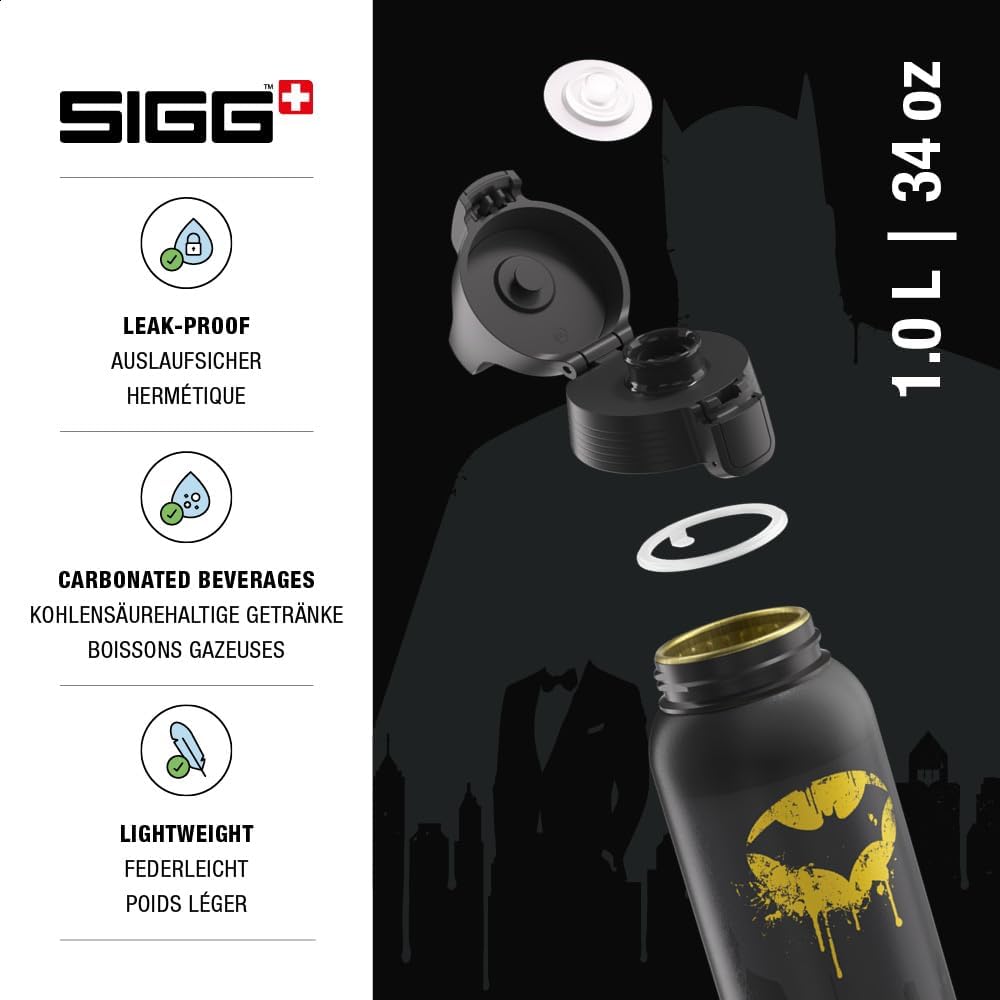 Sigg - Alu Trinkflasche - WMB ONE - Made in Switzerland - ClimatePartner Zertifiziert - Kohlensäure