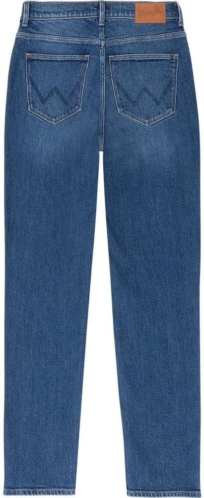 Wrangler Damen Straight Jeans 29W / 32L Airblue, 29W / 32L Airblue