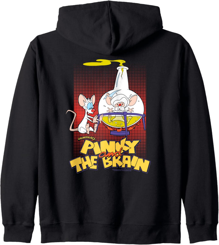 Pinky and the Brain Lab Flask Kapuzenjacke