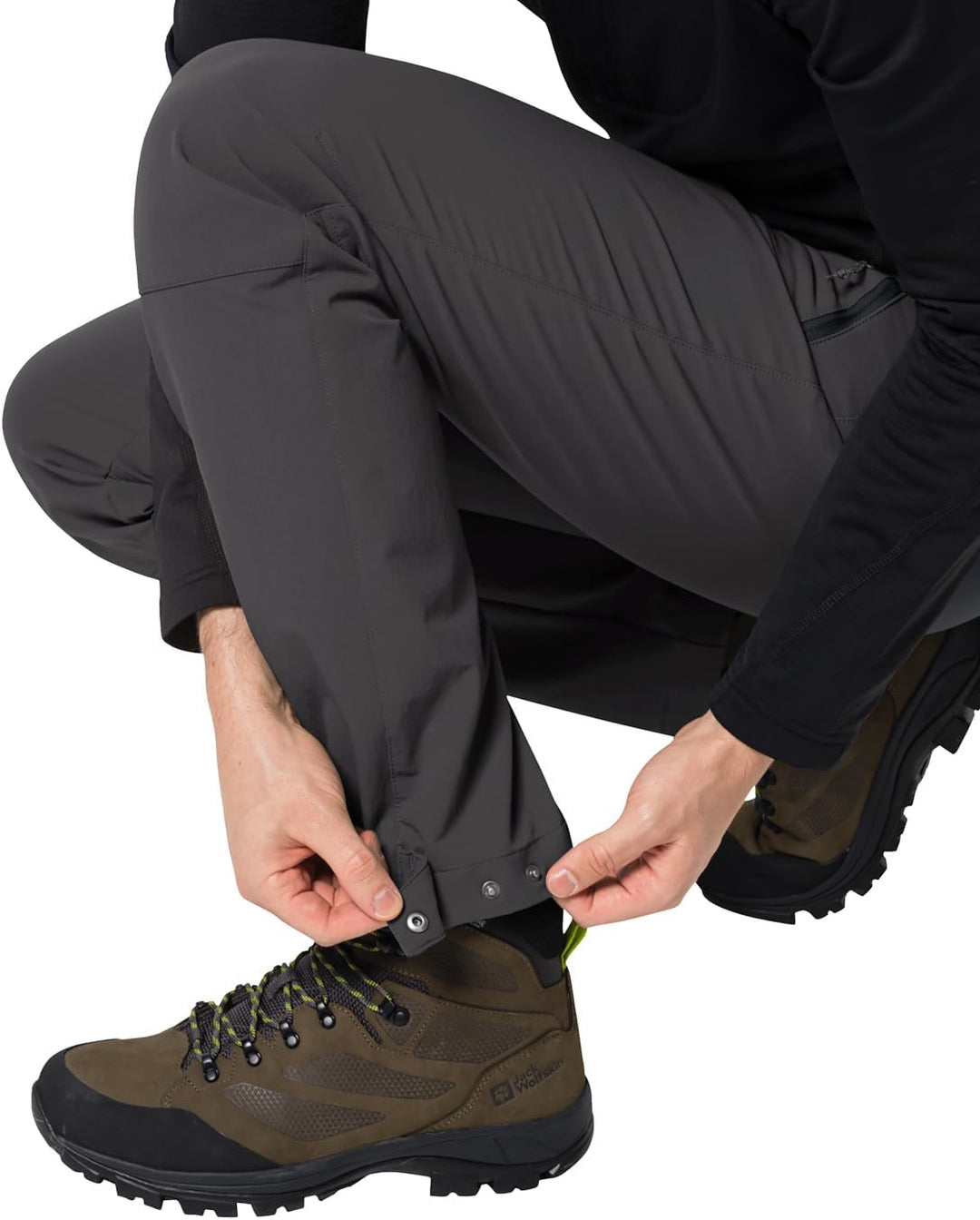 Jack Wolfskin Herren Wanderhose Activate Xt Pants M 46 Phantom, 46 Phantom
