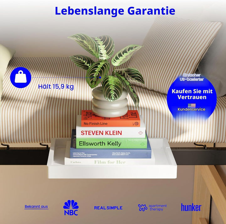 Smallish Flexfit in White Klemme – Holz, Klemme – Holz