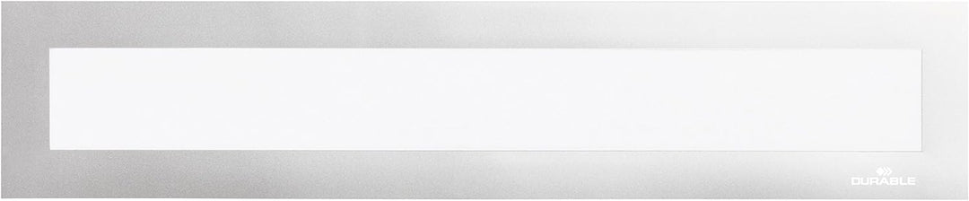 Durable Info-Rahmen Duraframe Magnetic Top (A3, Magnetrahmen für Überschriften) 5 Stück, silber, 498